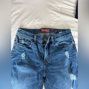 Lucky Brand jeans.